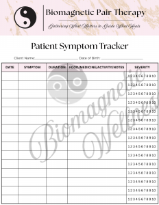 symptom tracker example